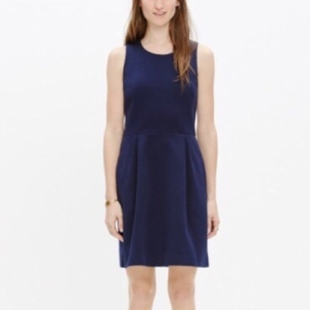 Madewell Navy Verse Dress